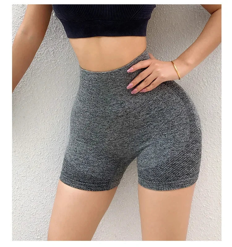 Short Gym Women‘s Gym Shorts High Elasticity Yoga Clothing Absorbent Short Sets Push Up Pants Cycling Jogging Fitness Legging